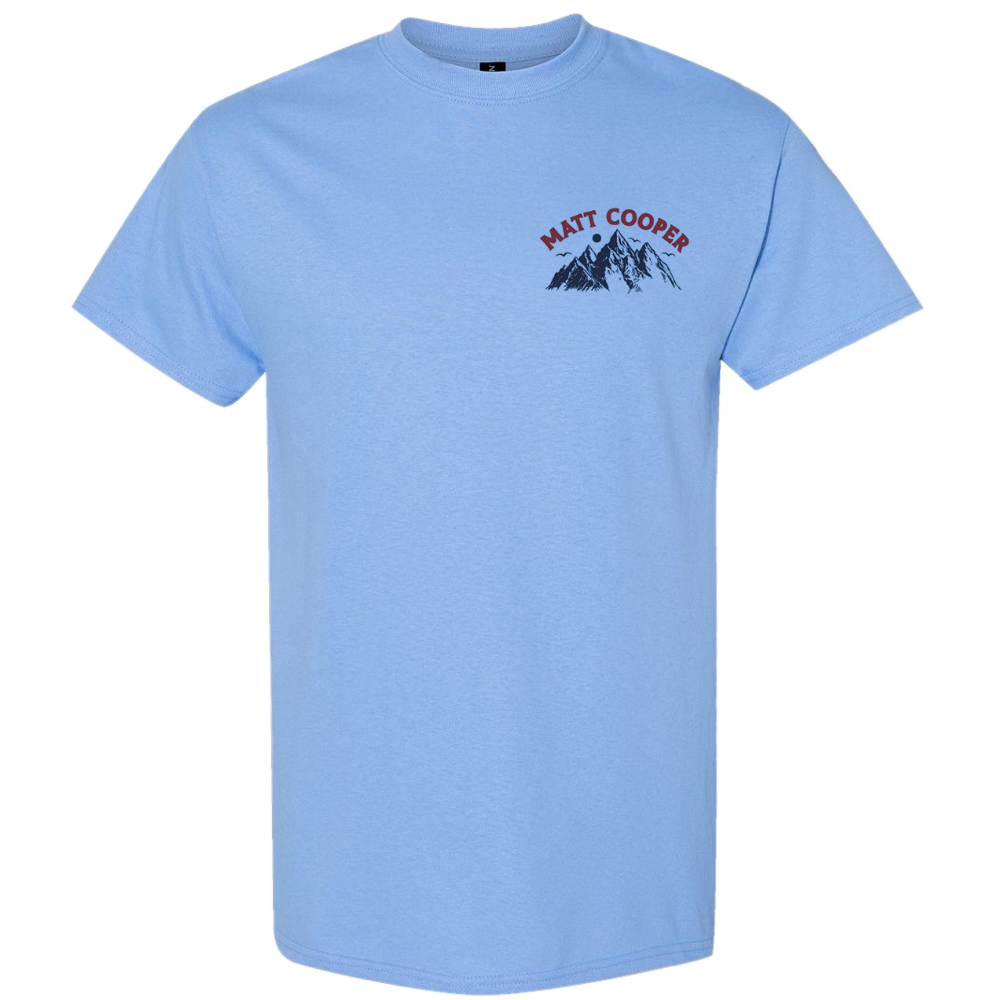 Highs and Lows Mountain Blue Tee